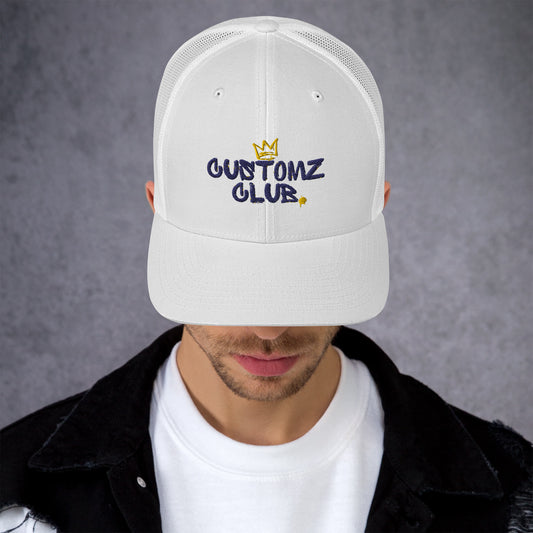 Customz Club Trucker Cap Navy/Gold