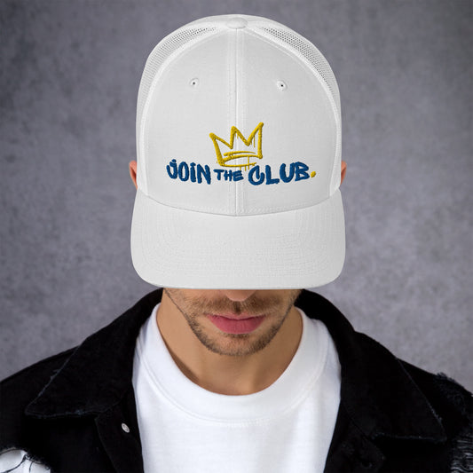 Customz Club Trucker Cap Join the Club Blue/Gold