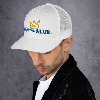 Customz Club Trucker Cap Join the Club Blue/Gold