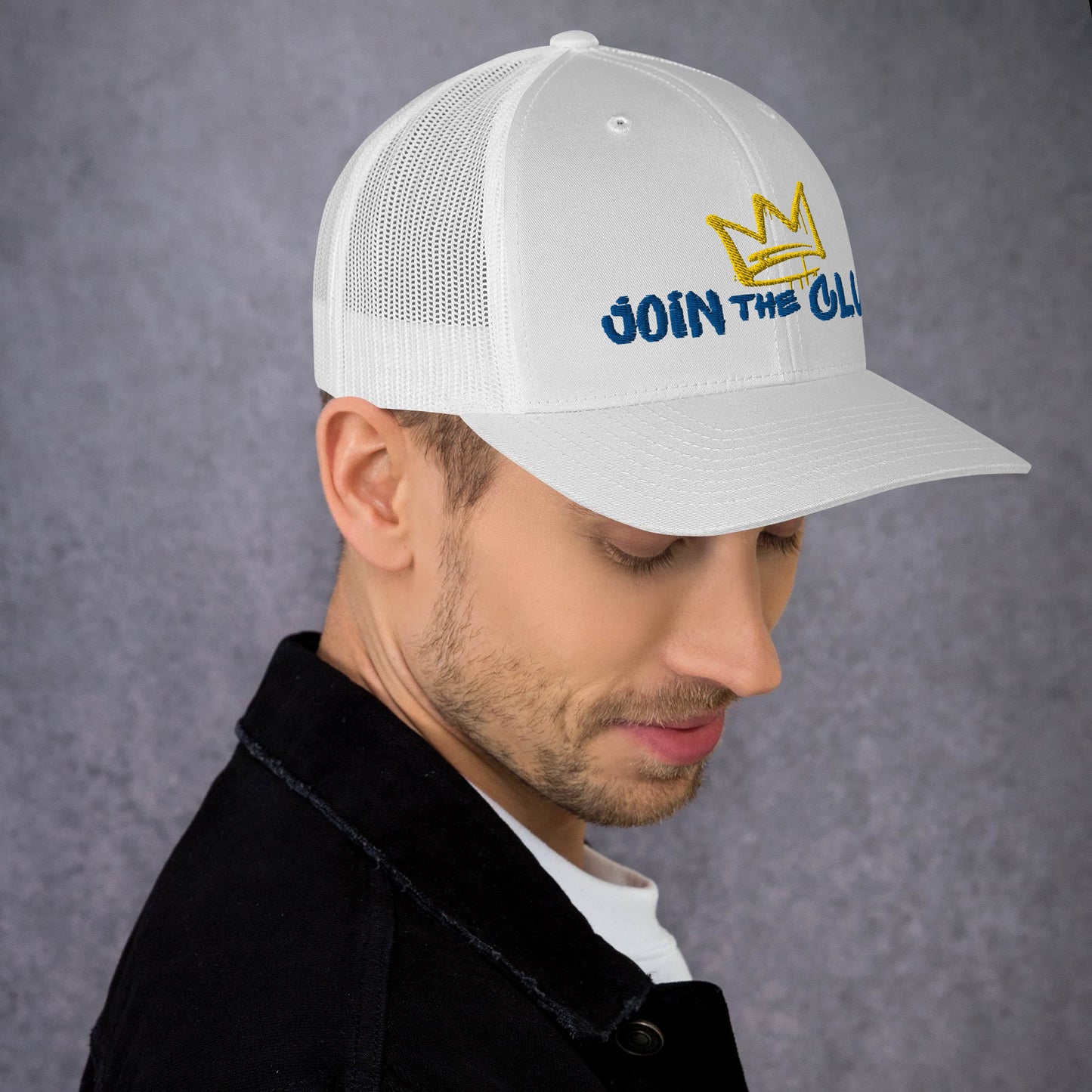 Customz Club Trucker Cap Join the Club Blue/Gold